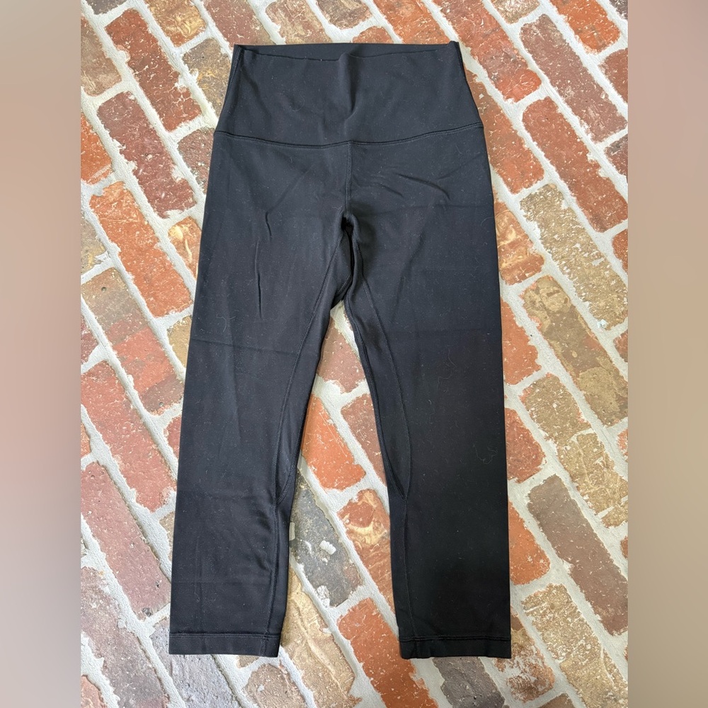 Lululemon Athletica Black Capri Length Leggings